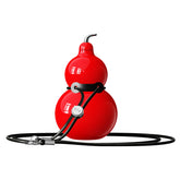 OTE Бутилка от неръждаема стомана с тиква, Метална бутилка за вода с тиква и презрамка, Преносима и издръжлива спортна бутилка за вода с тиква за фитнес, пътуване и ежедневна употреба, 300 мл